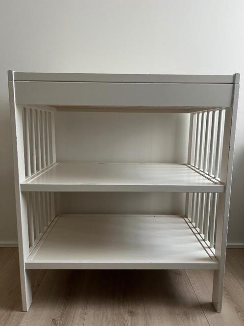 IKEA Gulliver verzorgingstafel + verzorgingskussen, Kinderen en Baby's, Kinderkamer | Commodes en Kasten, Gebruikt, Ophalen