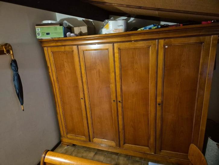 Volledige slaapkamer, Huis en Inrichting, Slaapkamer | Complete slaapkamers, Gebruikt, Tweepersoons, Ophalen