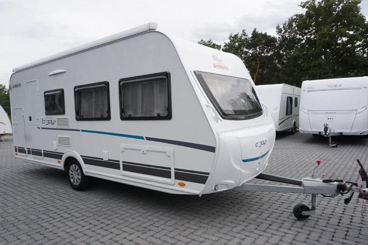 Prachtige 6pers.Dethleffs met airco, dakluifel, stapelbed, Caravans en Kamperen, Caravans, Bedrijf, tot en met 6, Dethleffs, Dwarsbed