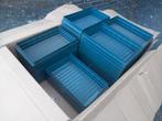 60 pvc stapelbakken  / magazijnbakken... € 50, Ophalen of Verzenden