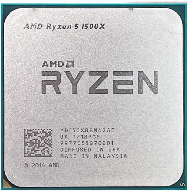 AMD Ryzen 1500X met Wraith Stealth CPU-koeler, Computers en Software, Processors, Gebruikt, 4-core, 3 tot 4 Ghz, Ophalen of Verzenden