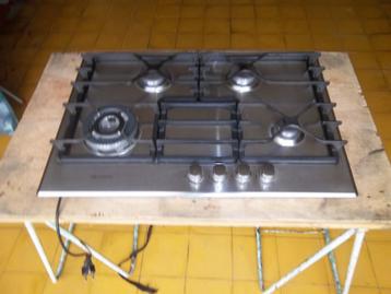 Taque  au gaz 74x51 cm, Electroménager, Tables de cuisson, Gaz, Enlèvement ou Envoi, Encastré, Utilisé