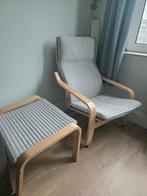 Fauteuil et repose pieds, Enlèvement, Comme neuf