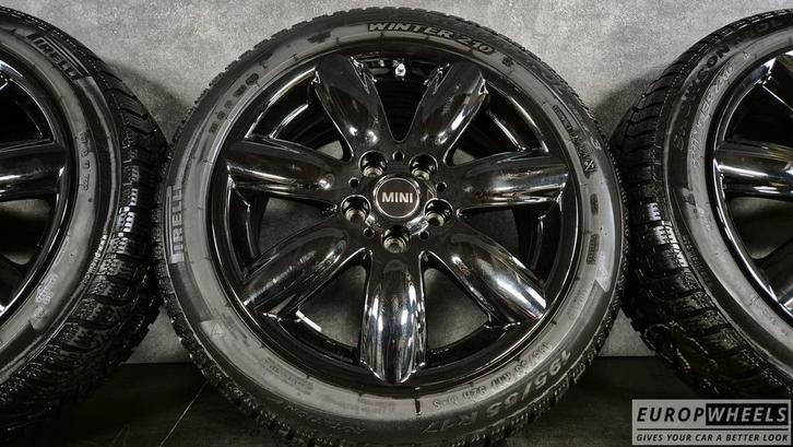 17 inch Mini Clubman F54 F55 F56 JCW 528 Winterbanden ZWART, Auto-onderdelen, Banden en Velgen, Banden en Velgen, Winterbanden