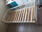 Ikea kinderbed met zijsteun, wit., Kinderen en Baby's, Kinderkamer | Bedden, Ophalen, Gebruikt, 70 tot 85 cm, 140 tot 160 cm