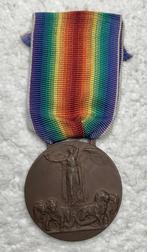 Medaille, Italie WOI Victory medaille 14-18, (Ing 1920), Zg, Ophalen of Verzenden, Landmacht, Lintje, Medaille of Wings