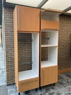 Keuken kolom kasten beuk, Huis en Inrichting, Keuken | Keukenelementen, Ophalen, Bruin, 200 cm of meer, 50 tot 100 cm