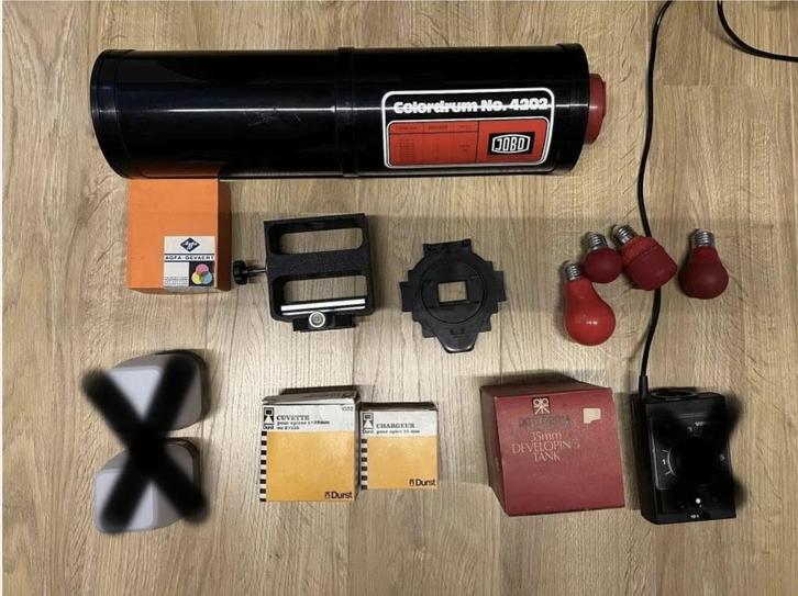 Donkere kamer accessoires (UPDATE), Audio, Tv en Foto, Foto | Doka Apparatuur, Gebruikt, Ophalen of Verzenden