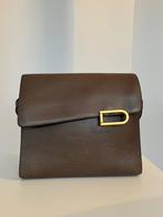 Delvaux Taupe Clarion Crossbody Bag, Handtassen en Accessoires, Tassen | Damestassen, Ophalen of Verzenden, Gebruikt, Overige kleuren