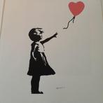 Litho's Banksy, genummerd en getekend met certifciaat, Enlèvement ou Envoi