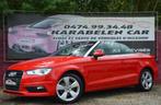 Audi A3 Cabriolet 2.0TDi Quattro Sport NEUF NAV 30.991KM, Autos, Rouge, Achat, Entreprise, Cabriolet