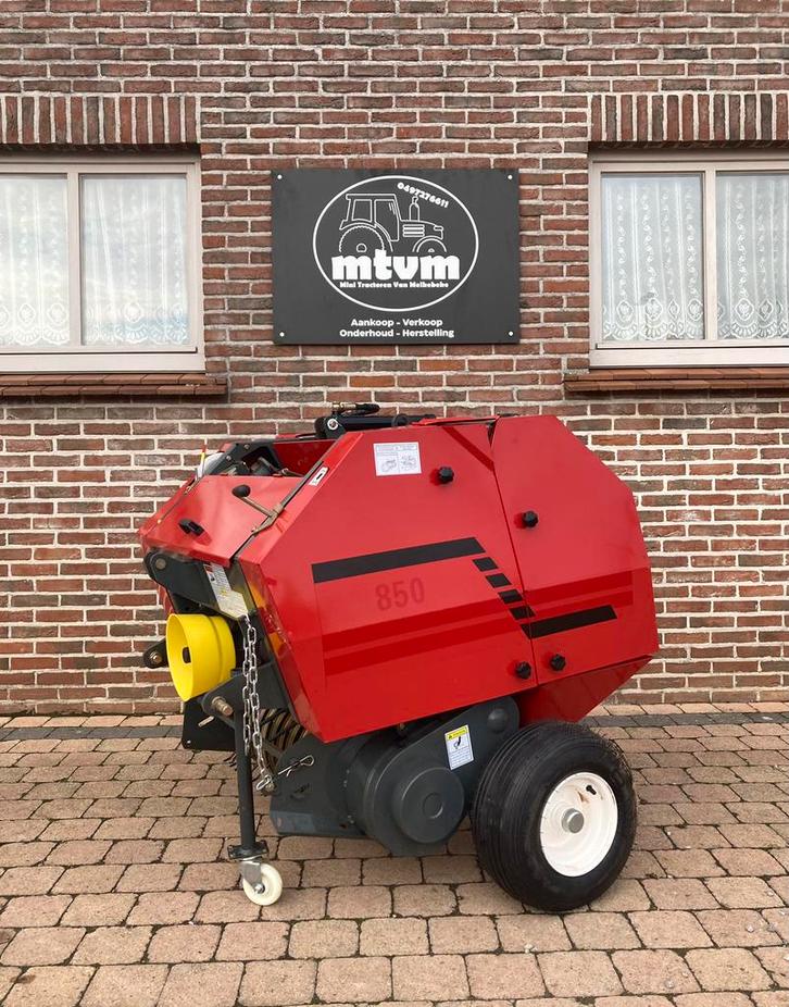 Ronde balenpers voor mintractor, Dieren en Toebehoren, Stalling en Weidegang