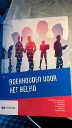 Boekhouden voor het beleid, Boeken, Ophalen, Zo goed als nieuw, Hogeschool