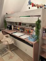 hoogslaper met bureau, Huis en Inrichting, Ophalen, Gebruikt, Hoogslaper