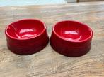 2x drinkbak & voerbak Le Creuset, Dieren en Toebehoren, Ophalen, Zo goed als nieuw