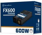 Silverstone FX600 Platinum flexATX Voeding, Computers en Software, Interne voedingen, Ophalen of Verzenden, Zo goed als nieuw