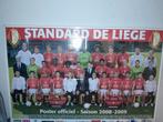 Officiële poster van het seizoen 2008-2009 van Standard Lièg, Verzamelen, Ophalen, Gebruikt, Poster, Plaatje of Sticker