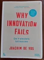 Why Innovation fails - Joachim De Vos, Enlèvement ou Envoi, Utilisé, Ne s'applique pas, Joahim De Vos