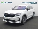 Skoda Kodiaq PHEV Kodiaq PHEV 1.5 TSI Sportline DSG (150 kW), Auto's, Skoda, Automaat, Navigatiesysteem, Wit, Te koop