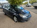 Opel zafira 7 zitplaatsen, Auto's, Opel, Voorwielaandrijving, Zwart, 4 cilinders, 1686 cc