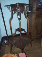 Piédestal ou support à plantes en bois ancien — vers 1900, Enlèvement, Utilisé