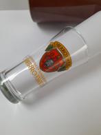 Kleine jeneverbesglazen inclusief Filliers + fles (leeg), Ophalen of Verzenden, Zo goed als nieuw, Borrel- of Shotglas
