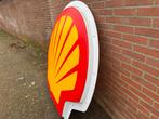 Mega SHELL reclame plaat / lichtbak, Verzamelen, Ophalen, Gebruikt, Lichtbak of (neon) lamp