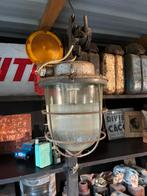 Industriële oude bully kooilamp, Antiquités & Art, Antiquités | Éclairage, Enlèvement