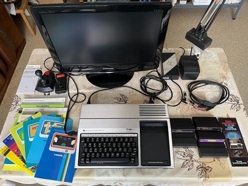 TI99/4A Home Computer met accessoires, Computers en Software, Vintage Computers, Ophalen of Verzenden