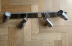 luchter met 4 LED-spots, Ophalen, Metaal of Aluminium, Zo goed als nieuw, Led