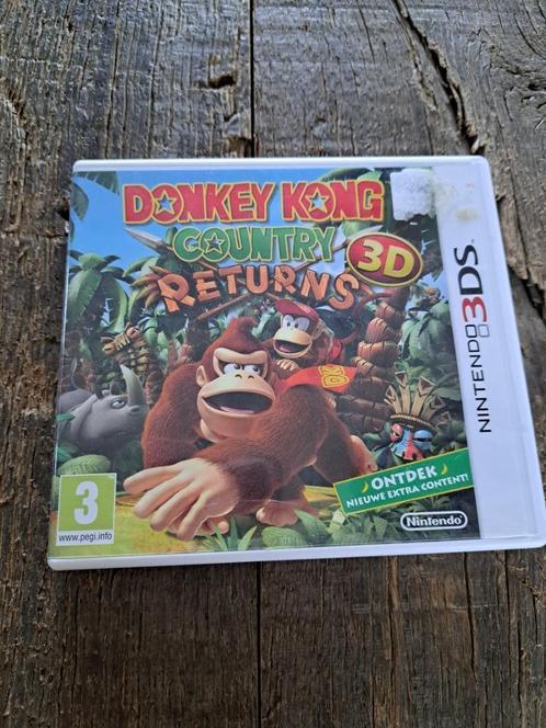 3DS Spelletje Donkey Kong Country returns, Consoles de jeu & Jeux vidéo, Jeux | Nintendo 2DS & 3DS, Comme neuf, Enlèvement ou Envoi