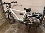 Elektrische herenfiets, Fietsen en Brommers, 57 tot 61 cm, Ophalen, Gebruikt, Versnellingen