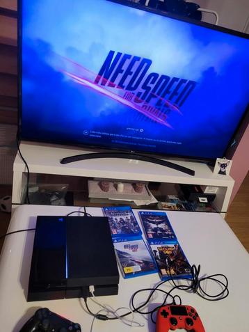 Sony console playstation 4 4 jeux  2 manettes ps4 