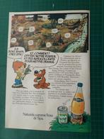 Spa monopole - publicité papier Boule et Bill - 1980, Collections, Autres types, Utilisé, Enlèvement ou Envoi