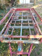 Chassis geremde dubbelasser, Auto diversen, Aanhangers en Bagagewagens, Ophalen of Verzenden, Gebruikt