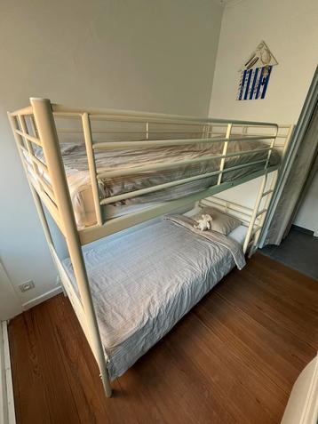 Stapelbed Ikea incl. matrassen, Enlèvement, Comme neuf, Lits superposés