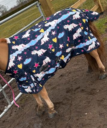 Shetlander deken te koop, Dieren en Toebehoren, Ophalen, Zo goed als nieuw, Deken