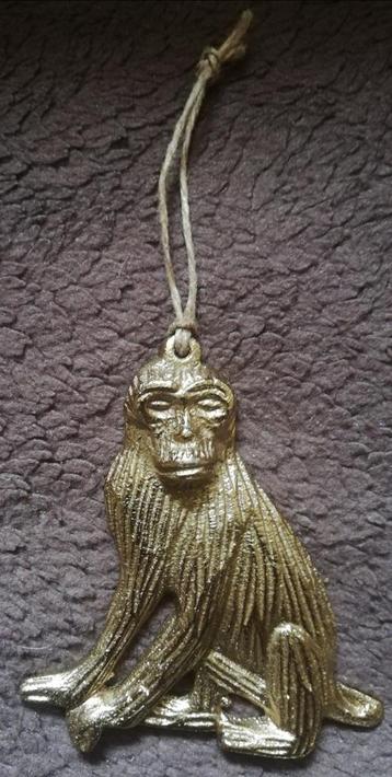 Petite plaque singe à suspendre 10 cm beschikbaar voor biedingen