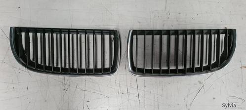 Nieren set Grille met chroomraam en zwarte strepen BMW 3 ser, Auto-onderdelen, Overige Auto-onderdelen, Gebruikt, Ophalen of Verzenden