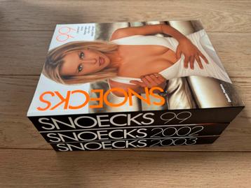SNOECKS 1999-2002-2003 10€ voor de drie beschikbaar voor biedingen