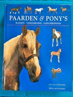 paarden en pony's- rassen, verzorging, geschiedenis, Livres, Animaux & Animaux domestiques, Comme neuf, Enlèvement ou Envoi