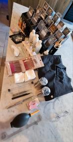 Groot pakket lash extensions en Hennabrow met toebehoren, Ophalen of Verzenden, Zo goed als nieuw, Ogen, Make-up