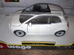Fiat 500 Burago 2007, nieuwstaat, Ophalen of Verzenden, Nieuw, Auto, Burago