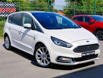 Ford S-Max 2.0 TDCi 180CV Vignale - 7 PLACES (bj 2018) beschikbaar voor biedingen