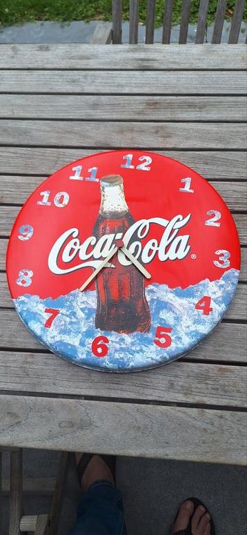 Coca-Cola wandklok retro vintage in perfecte staat! beschikbaar voor biedingen