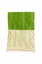 Warme Handgemaakte Berber Tapijten – 100% Natuurlijke Wol, Huis en Inrichting, Stoffering | Tapijten en Vloerkleden, Crème, Ophalen of Verzenden