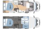 Rimor Kilig 69 plus | Automaat | Centraal + hefbed, Caravans en Kamperen, Mobilhomes, Koelkast, Ford, 7 tot 8 meter, Bedrijf