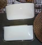 2 appliques en verre vintage, Maison & Meubles, Verre
