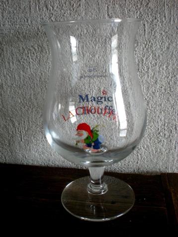 La Chouffe „Magic chouffe” met blauwe letters beschikbaar voor biedingen