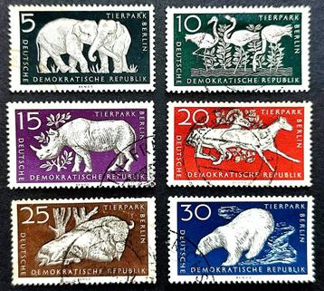 DDR: BERLIN ZOO 1956 COMPLETE SERIE beschikbaar voor biedingen